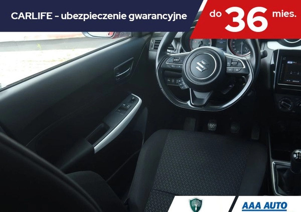 Suzuki Swift cena 62000 przebieg: 46035, rok produkcji 2021 z Wiązów małe 154